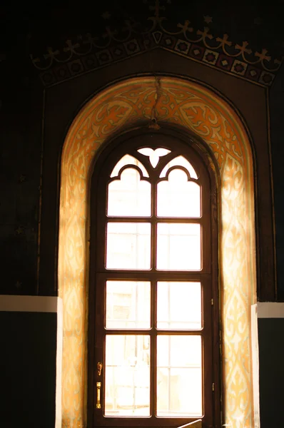 Frescos en la pequeña catedral de Sameba en el Viejo Tiflis — Foto de Stock