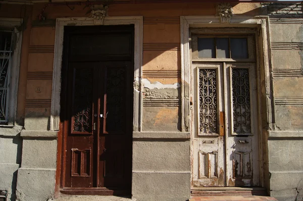 Art-Nouveau decoração da porta — Fotografia de Stock