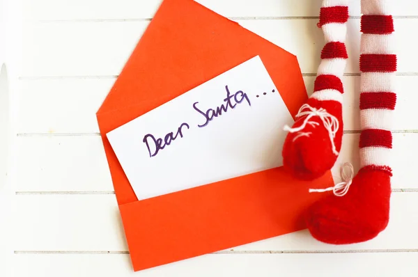Carta a Santa — Foto de Stock
