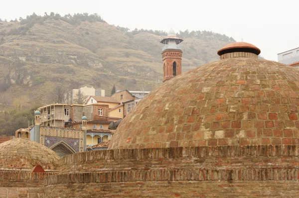 Antik sülfürik Hamamı kubbeleri — Stok fotoğraf