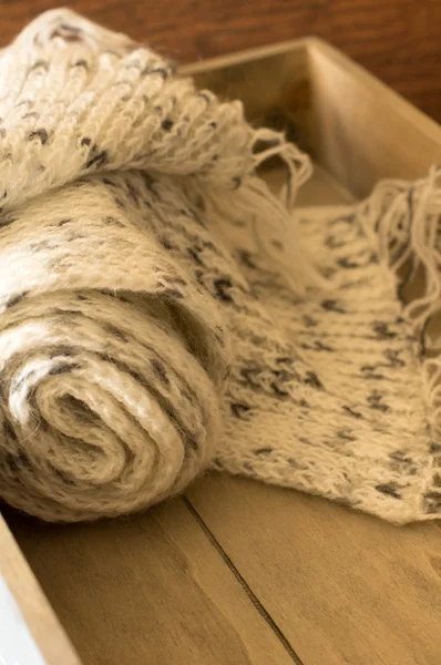 针织的围巾 — 图库照片