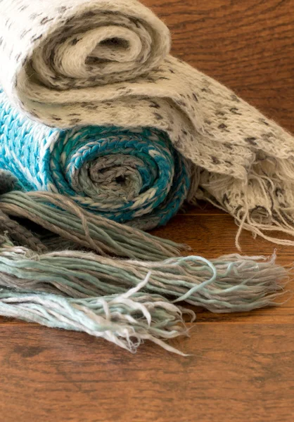 针织的围巾 — 图库照片