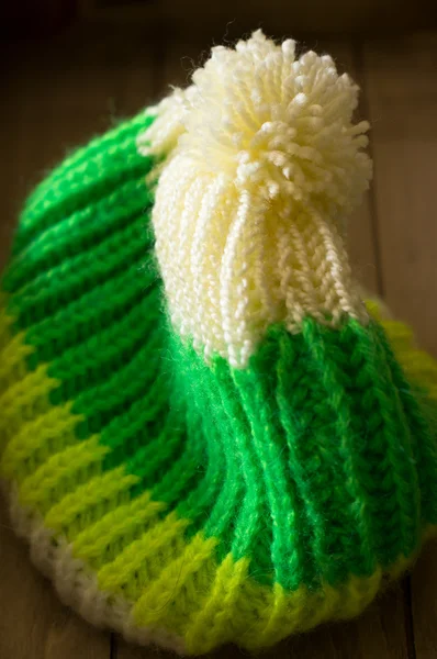 Cappello lavorato a maglia — Foto Stock