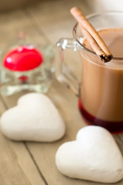 Cacao drink in the mug — Stock Photo, Image