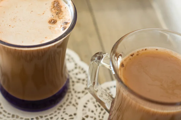 Cacao drink in the mug — Stock Photo, Image