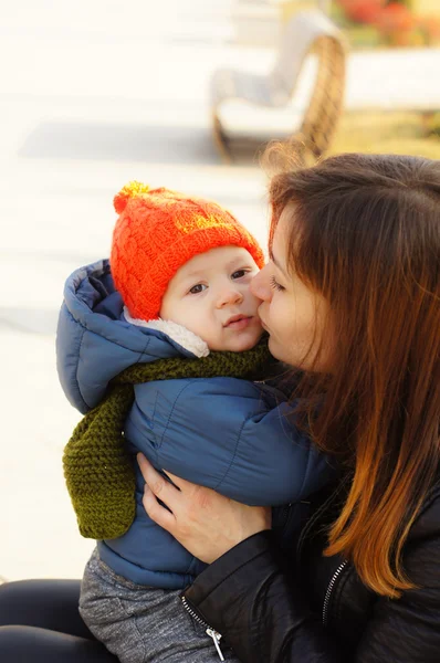 Mãe e filho — Fotografia de Stock