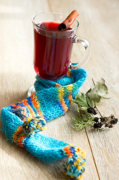 Glögg med kryddor — Stockfoto