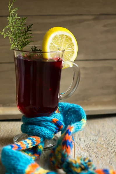 Vinho ruminado com especiarias — Fotografia de Stock