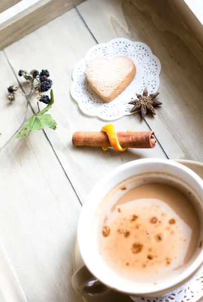 Café y dulces — Foto de Stock