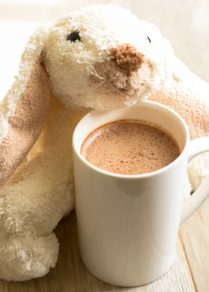 Cacao drink in the mug — Stock Photo, Image