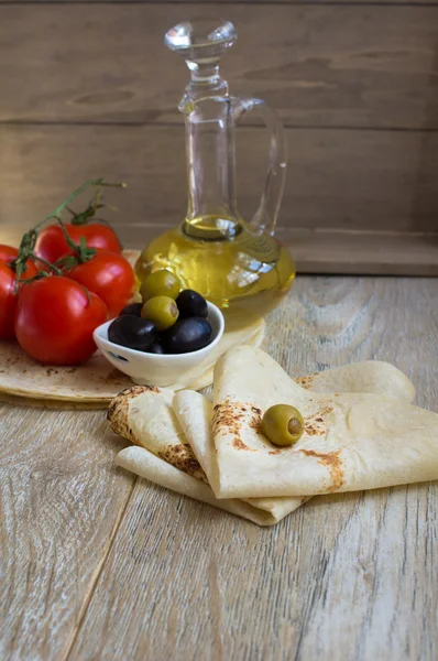 Wrap broodjes — Stockfoto