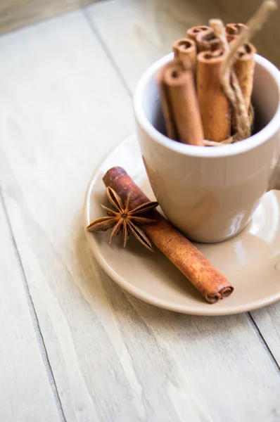 Especias en una taza — Foto de Stock