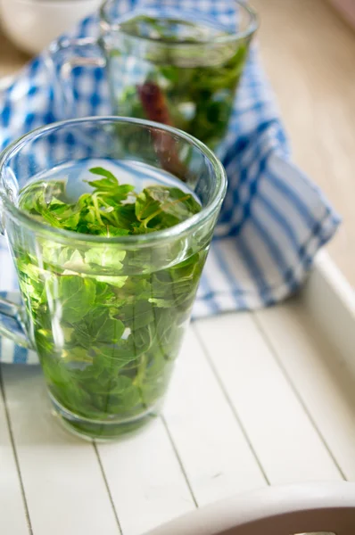 Mint tea — Stock Photo, Image