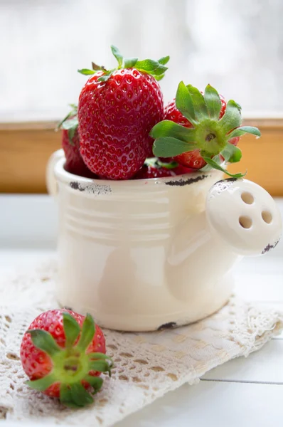 Fresh strawberry fruits — Stock Photo, Image