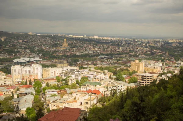 Przegląd Tbilisi — Zdjęcie stockowe