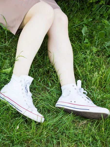 Woman legs — Stock Photo, Image