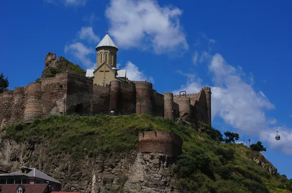 Narikala castle — Stock Photo, Image