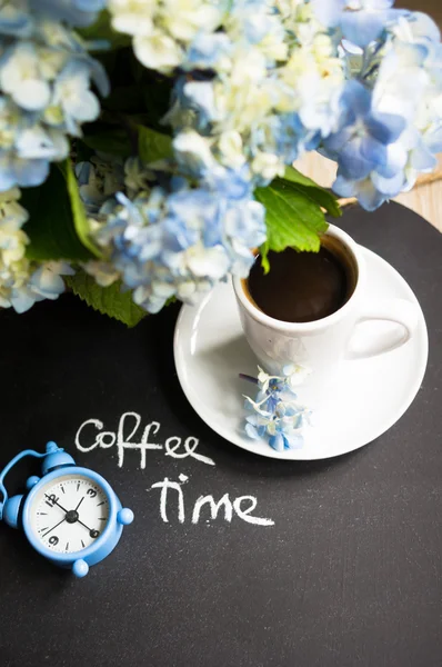 Sabah kahve saati — Stok fotoğraf