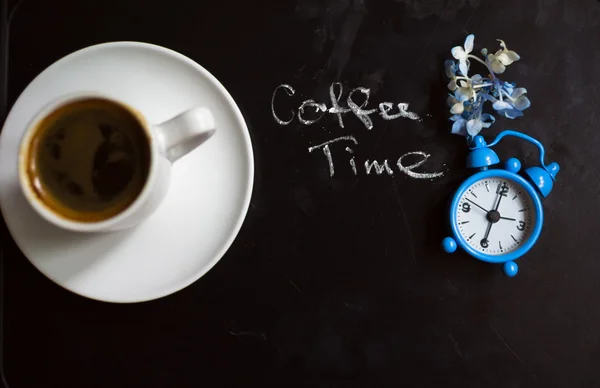Czas na poranną kawę — Zdjęcie stockowe