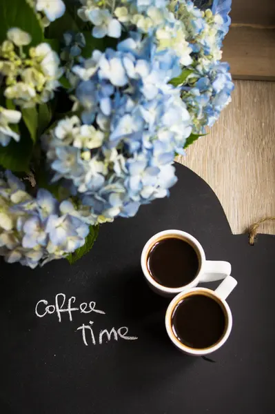 Ranní kávu čas — Stock fotografie