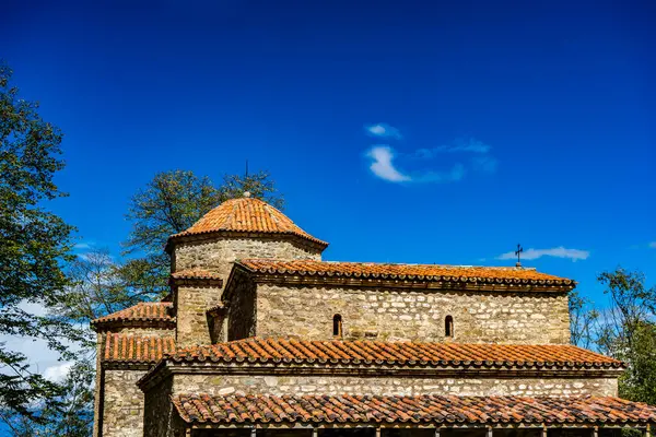 Dzveli Antiguo Monasterio Shuamta Uno Los Lugares Más Famosos Gombori —  Fotos de Stock