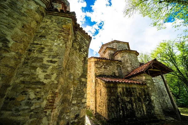 Dzveli Antiguo Monasterio Shuamta Uno Los Lugares Más Famosos Gombori —  Fotos de Stock