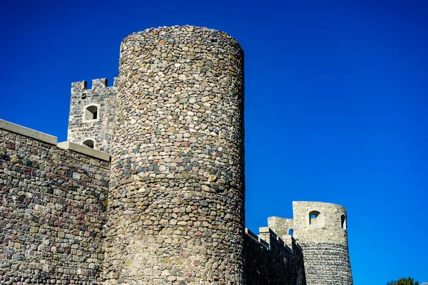 Architecture Château Médiéval Ville Akhaltsikhe Connu Sous Nom Rabati Avec — Photo