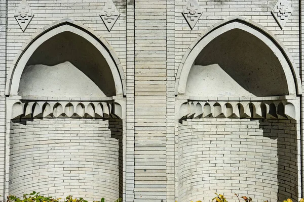 Detalles Arquitectónicos Del Castillo Medieval Ciudad Akhaltsikhe Conocido Como Rabati — Foto de Stock