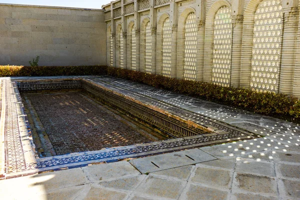 Mosaikbad Der Mittelalterlichen Burg Der Stadt Akhaltsikhe Bekannt Als Rabati — Stockfoto