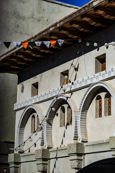 Arquitetura Pátio Interno Castelo Medieval Cidade Akhaltsikhe Conhecida Como Rabati — Fotografia de Stock