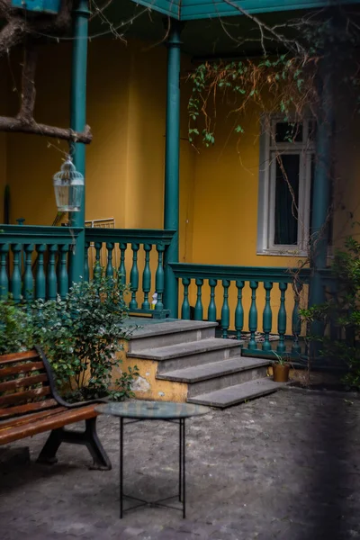 Old Tbilisi Architecture Early Spring Time — Stock fotografie