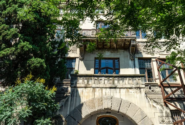 Exterior Decoration Buildings Old Tbilisi Travel Landmarks Georgia — Stock fotografie