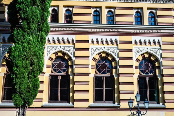 Famous Tbilisi State Opera House Rustaveli Avenue One Georgian Capital — Stock Photo, Image