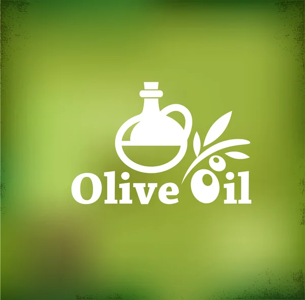 Olivenöl-Vektorrückstand — Stockvektor