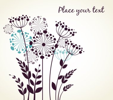 Dandelions çiçekler