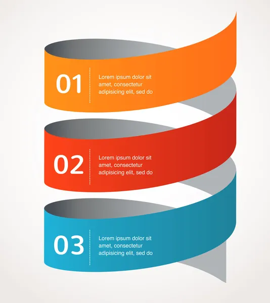 Conception abstraite et infographies, arrière-plan, icône vectorielle — Image vectorielle