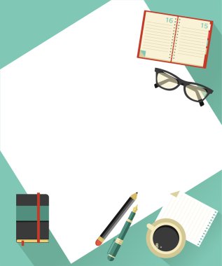 iş geçmişi elle, vektör