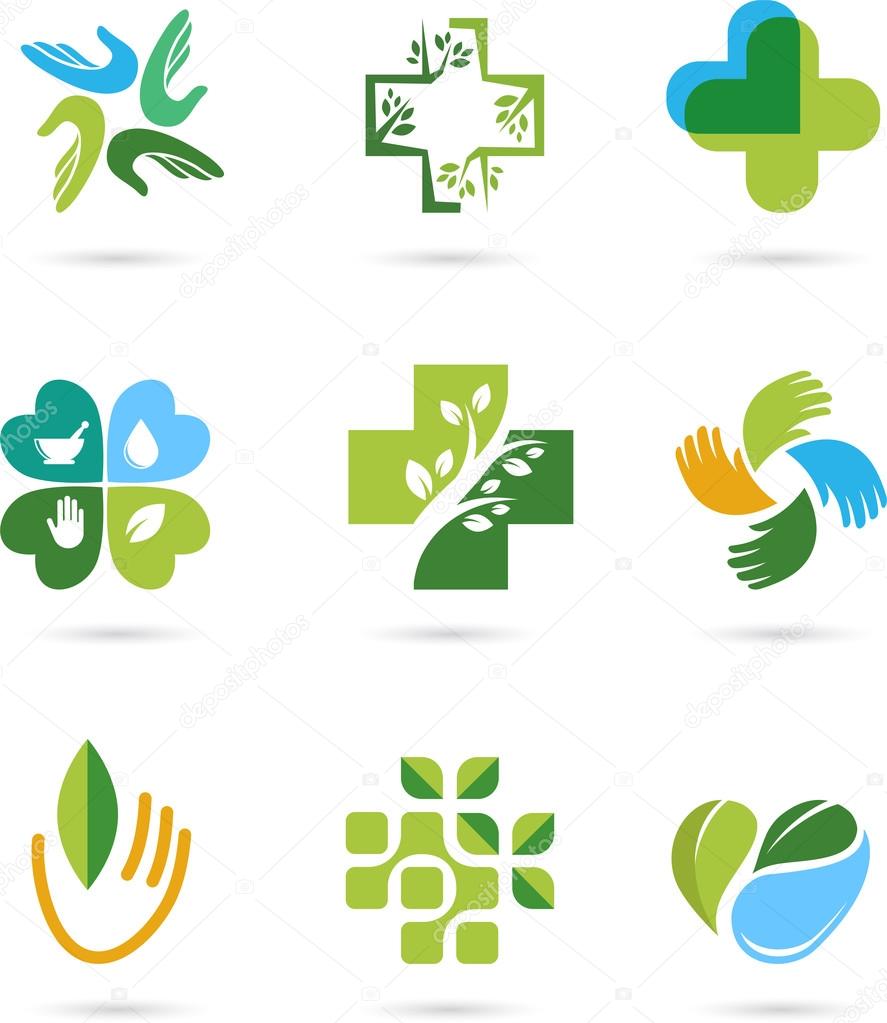 Natural Alternative Herbal Medicine icons
