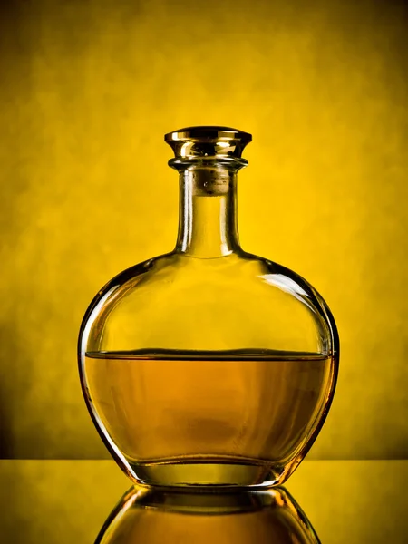 Bottle of cognac — Stock Photo, Image