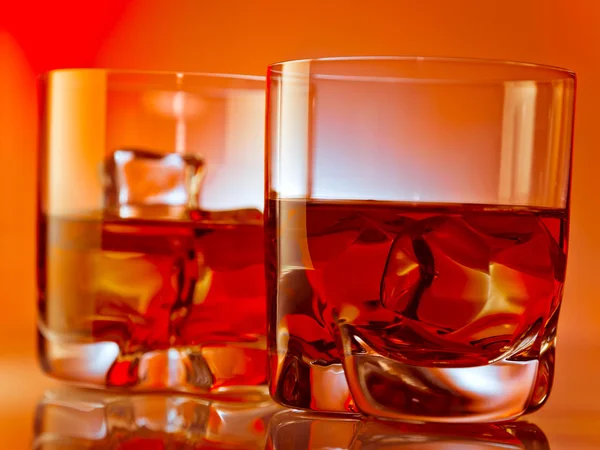 Two whiskeys — Stock Photo, Image