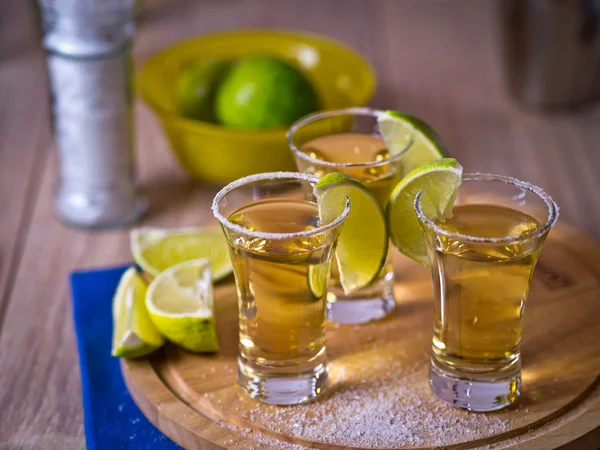 Tequila tiros — Foto de Stock