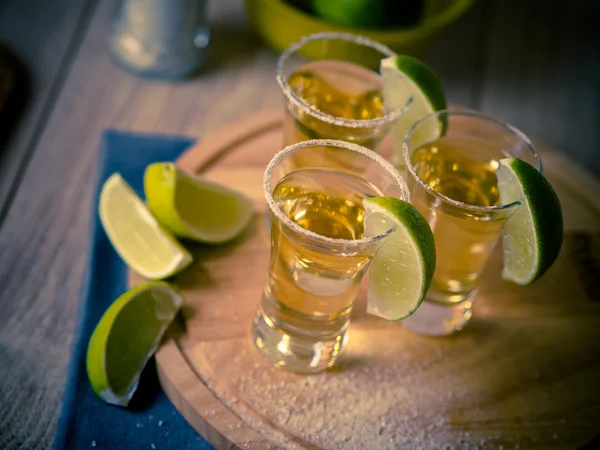 Tequila shots — Stock Photo, Image