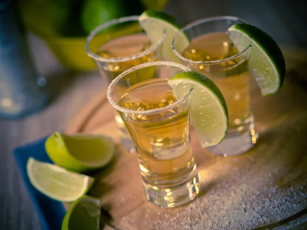 Tequila tiros — Foto de Stock