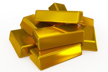 altın külçelerini kazık