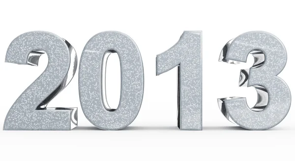 Year 2013 gleaming — Stock Photo, Image