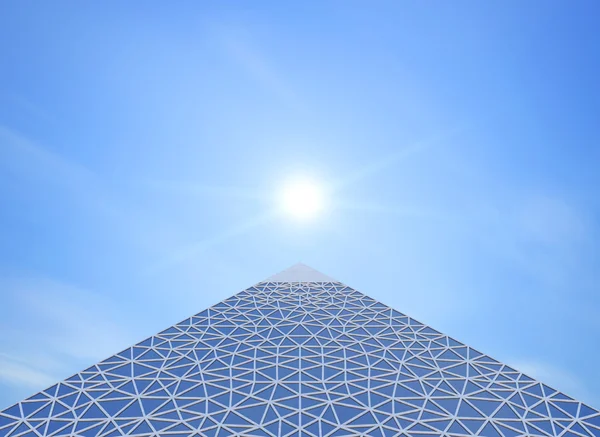 현대 피라미드 — 스톡 사진