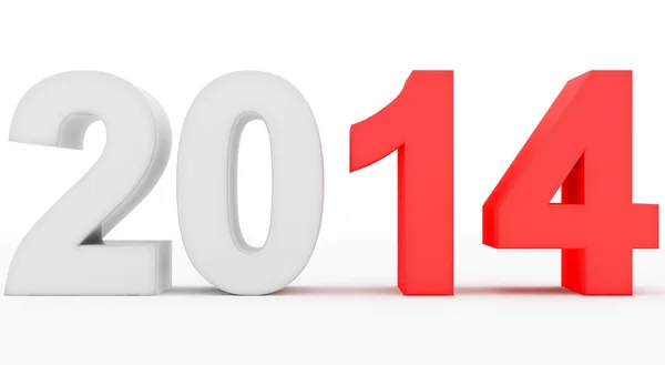 Año 2014 contar — Foto de Stock