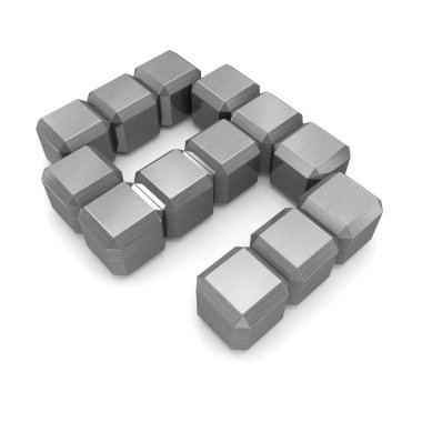 9 numara kübik metal