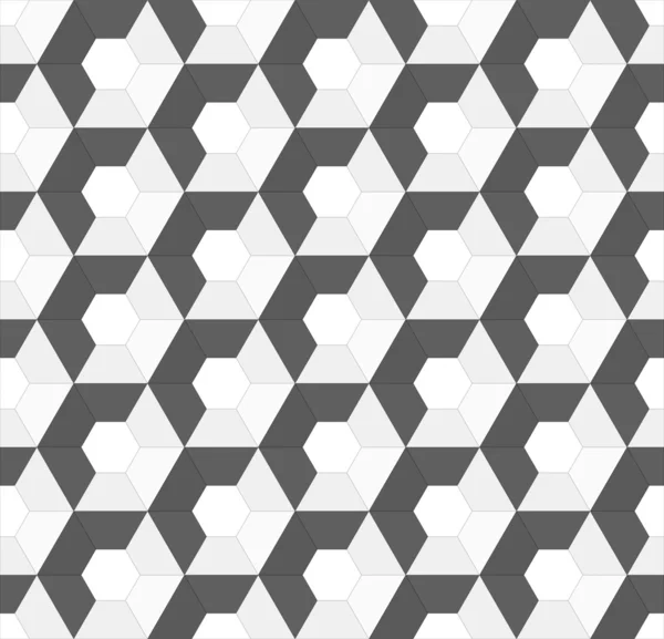 Arrière-plan sans couture vecteur hexagonal — Image vectorielle
