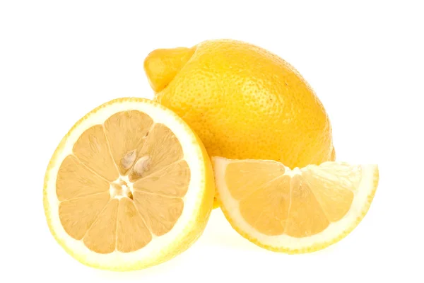 Lemon isolated on white background — Stock Photo, Image